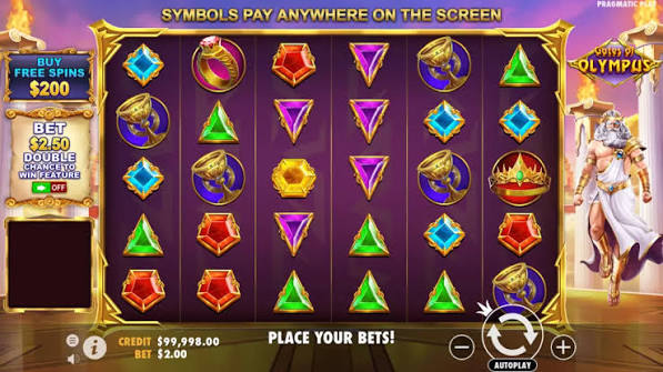 Gates of Olympus - A Journey Through the Realm of the Gods by Pragmatic Play