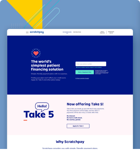 slide for scratchpay project